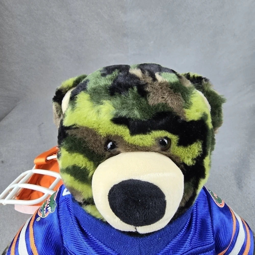 Build the Bear, Florida Gators football college. camo bear complete. - Picture 8 of 10